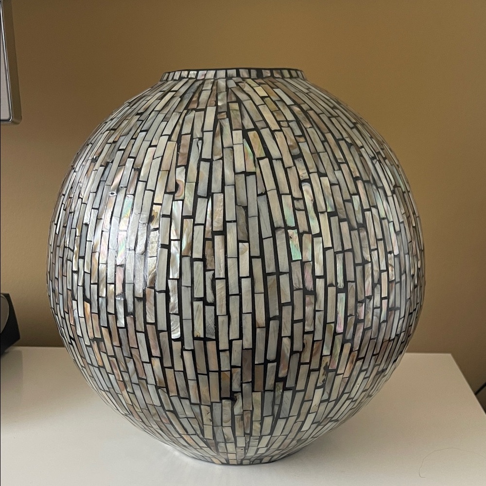 Bo Concept Mosaic Shell Vase
